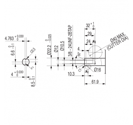 Вал коленчатый Honda GCV190 (13310-Z0Y-600)